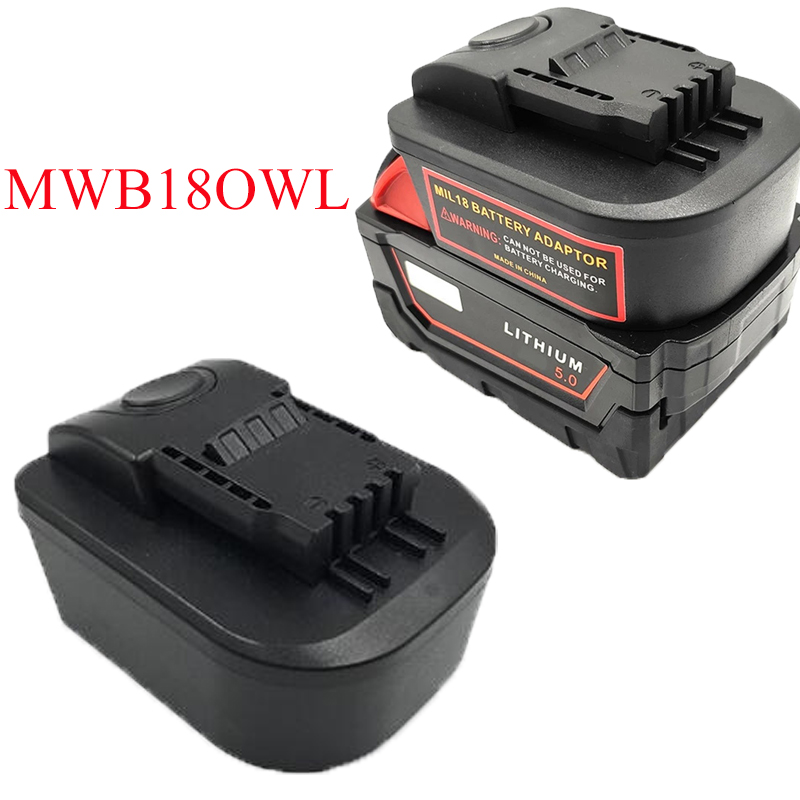 Power Tools Milwaukee - Adapter konwerter baterii MWB18OWL do 4-pinowych