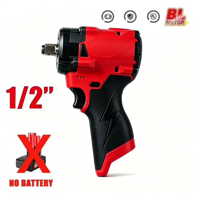 Power Tools Milwaukee - Bezszczotkowy klucz udarowy elektryczny 12V, wiertarko-wkrętarka
