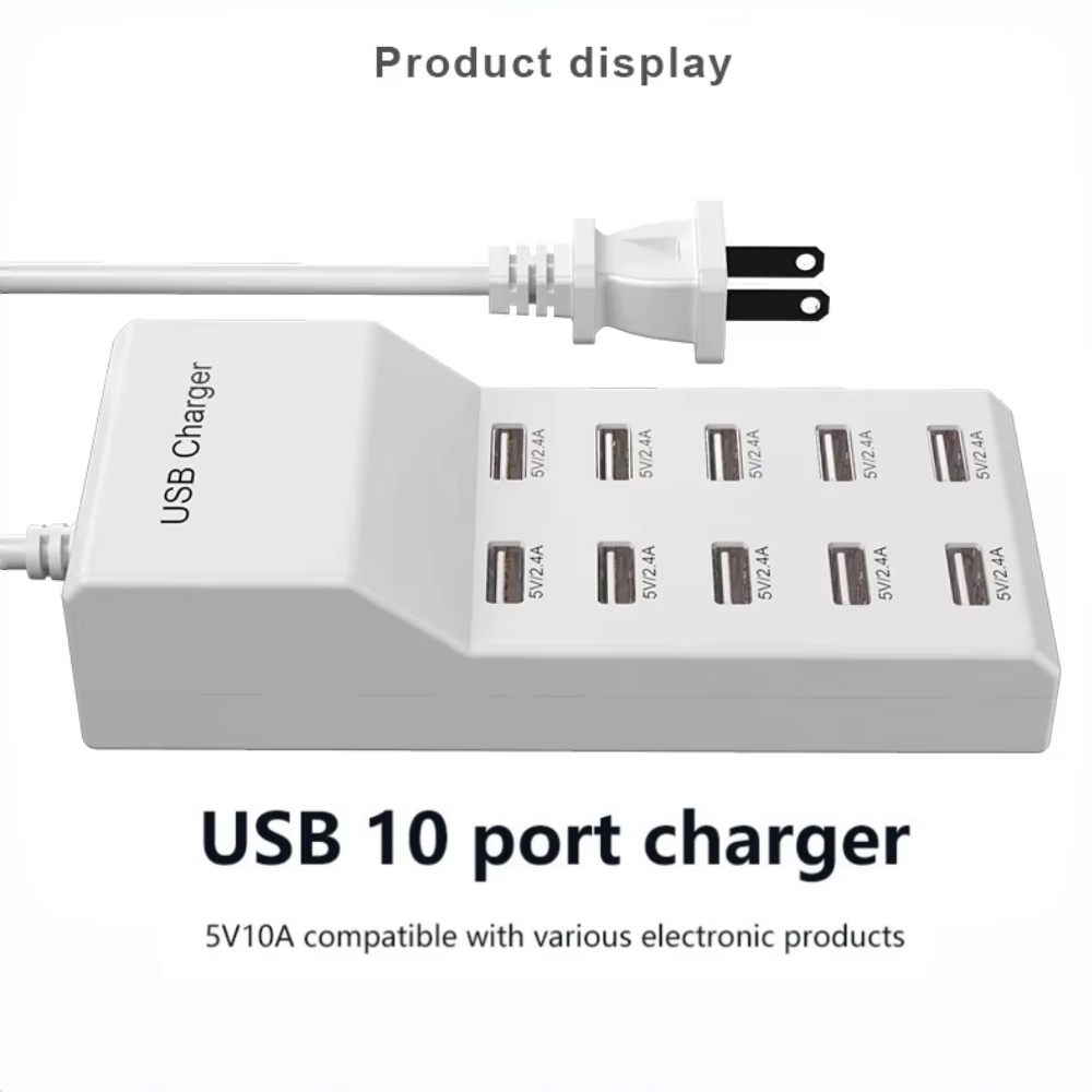 Power Tools Uk - Hub USB z 10 portami, szybka