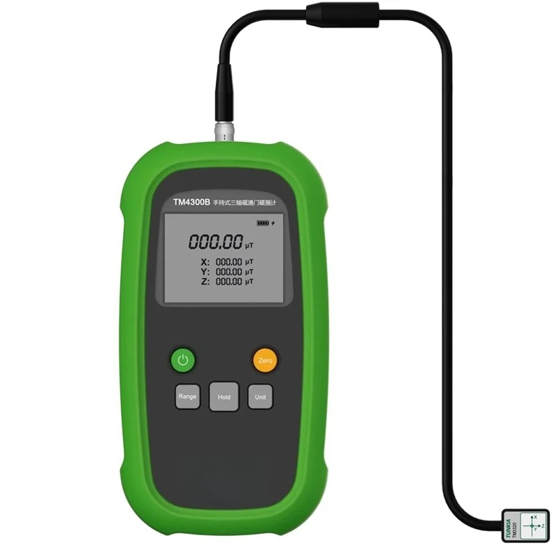 Power Tools Vector - Ręczny trójosiowy magnetometr fluxgate, trójwymiarowe wektorowe
