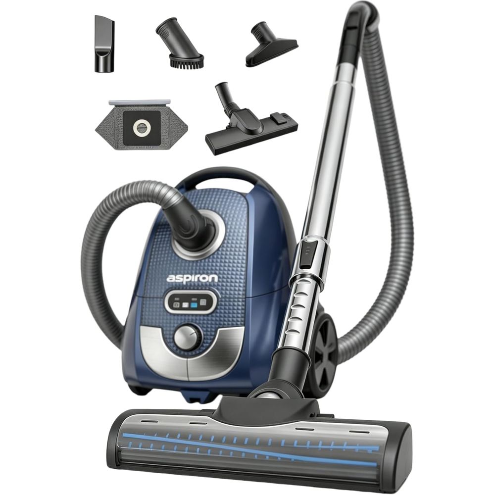 Bag Power Tools - Odkurzacz kanisterowy, 1600W/40Kpa, odkurzacz kanisterowy z