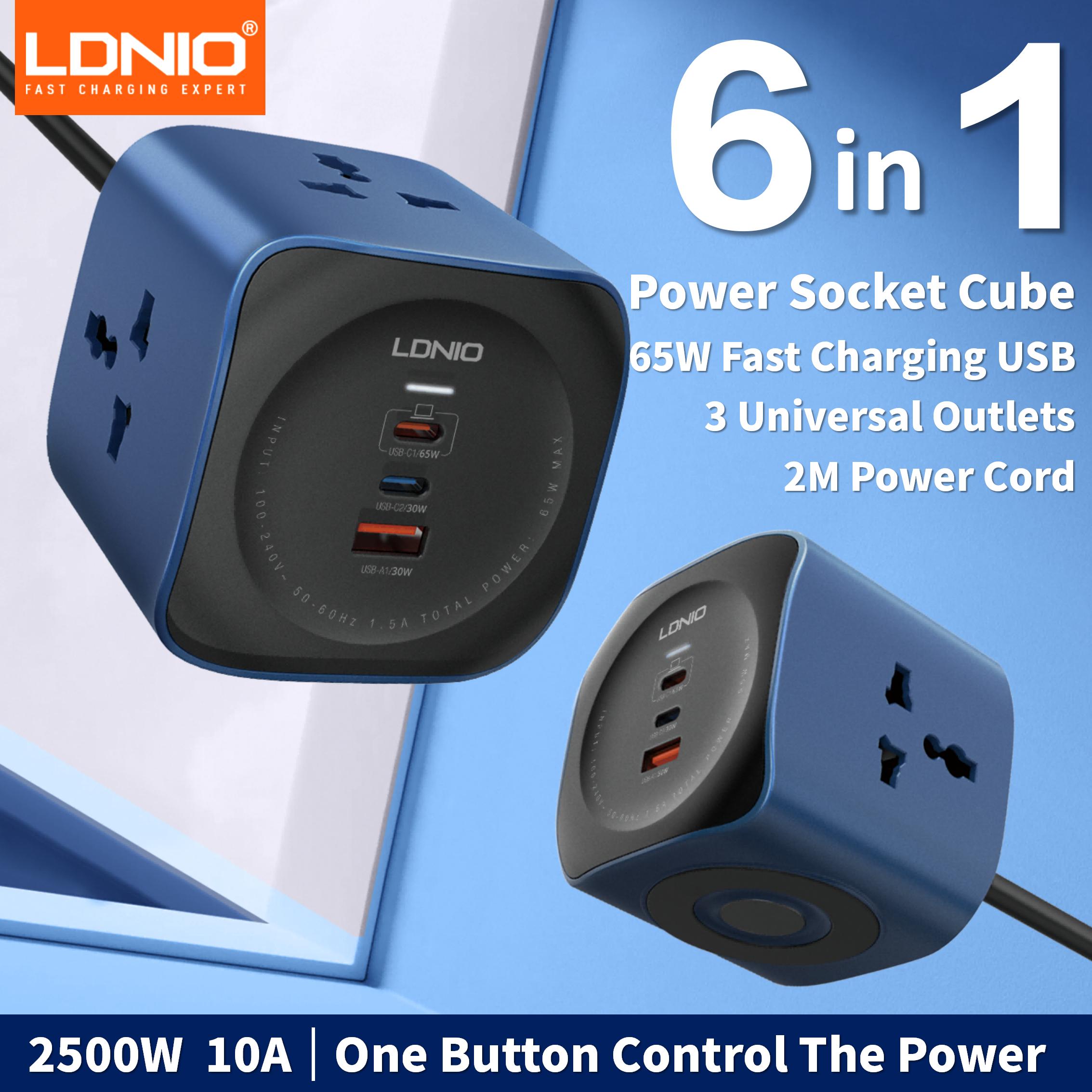 Power Tools Uk - Listwa zasilająca Cube LDNIO 65W Stacje