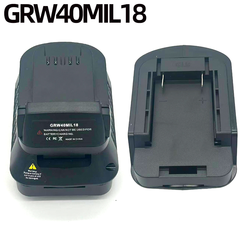 Power Tools Milwaukee - Adapter baterii GRW40MIL18 kompatybilny z akumulatorami