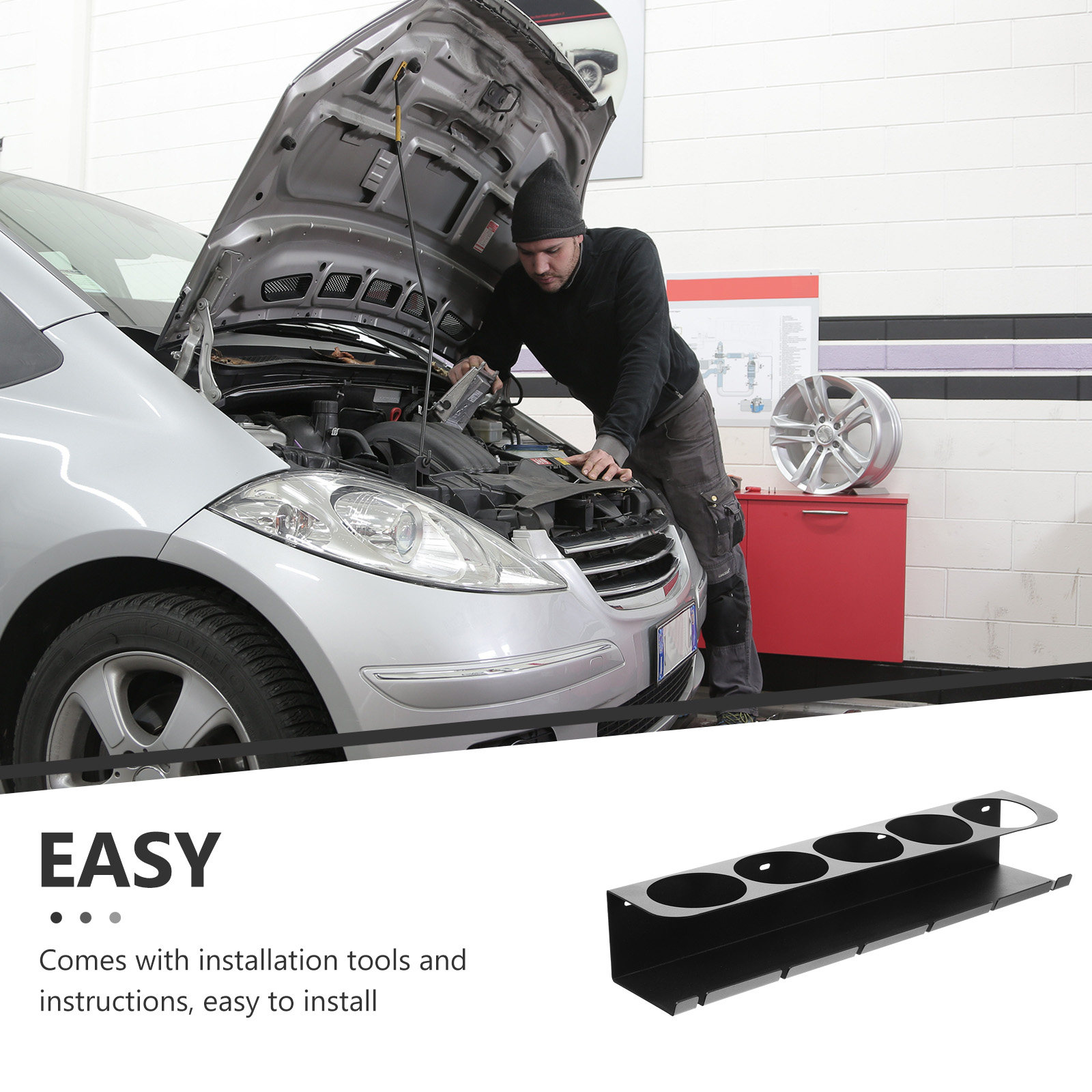 1 zestaw wytrzymałego metalowe – Power Tools Rack recenzja i cena