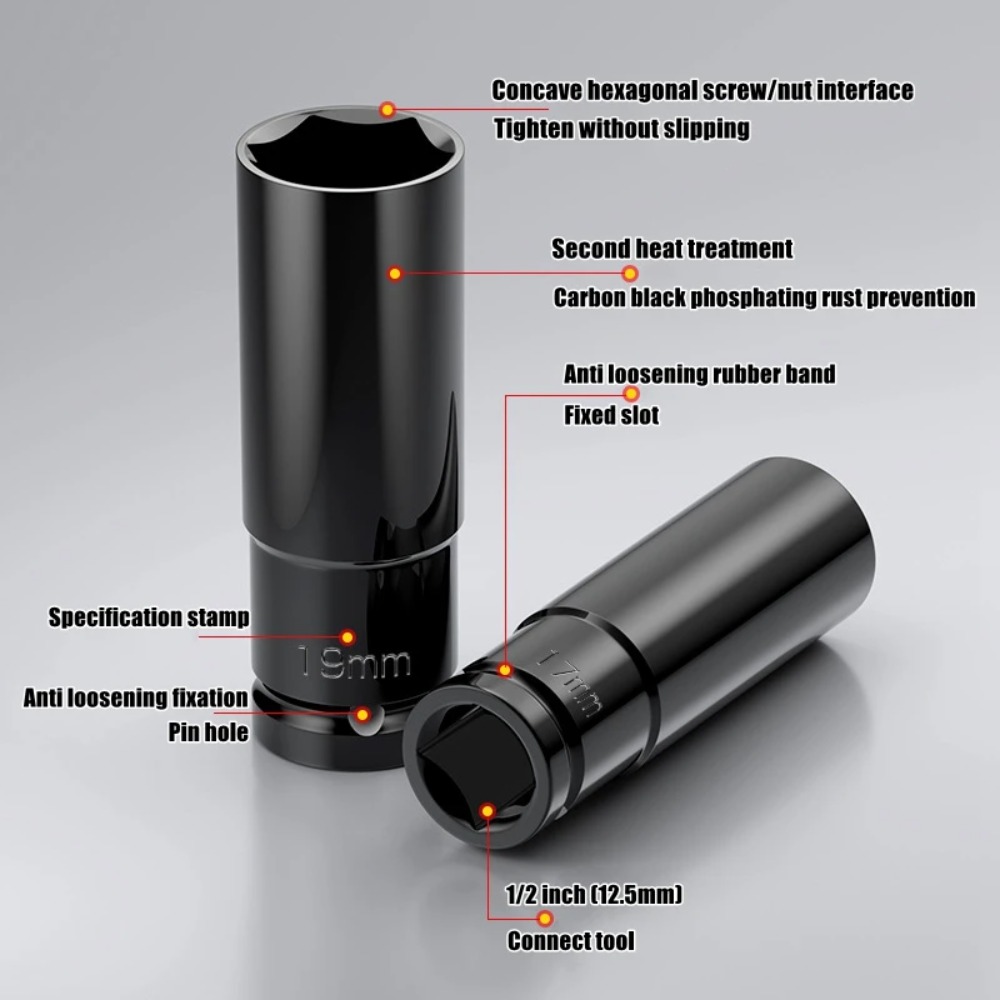 Klucz nasadowy udarowy głęboki – Power Tools Pneumatic recenzja i cena