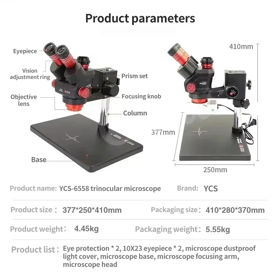 Mikroskop trójokularowy YCS 65 – Power Tools Zoom recenzja i cena