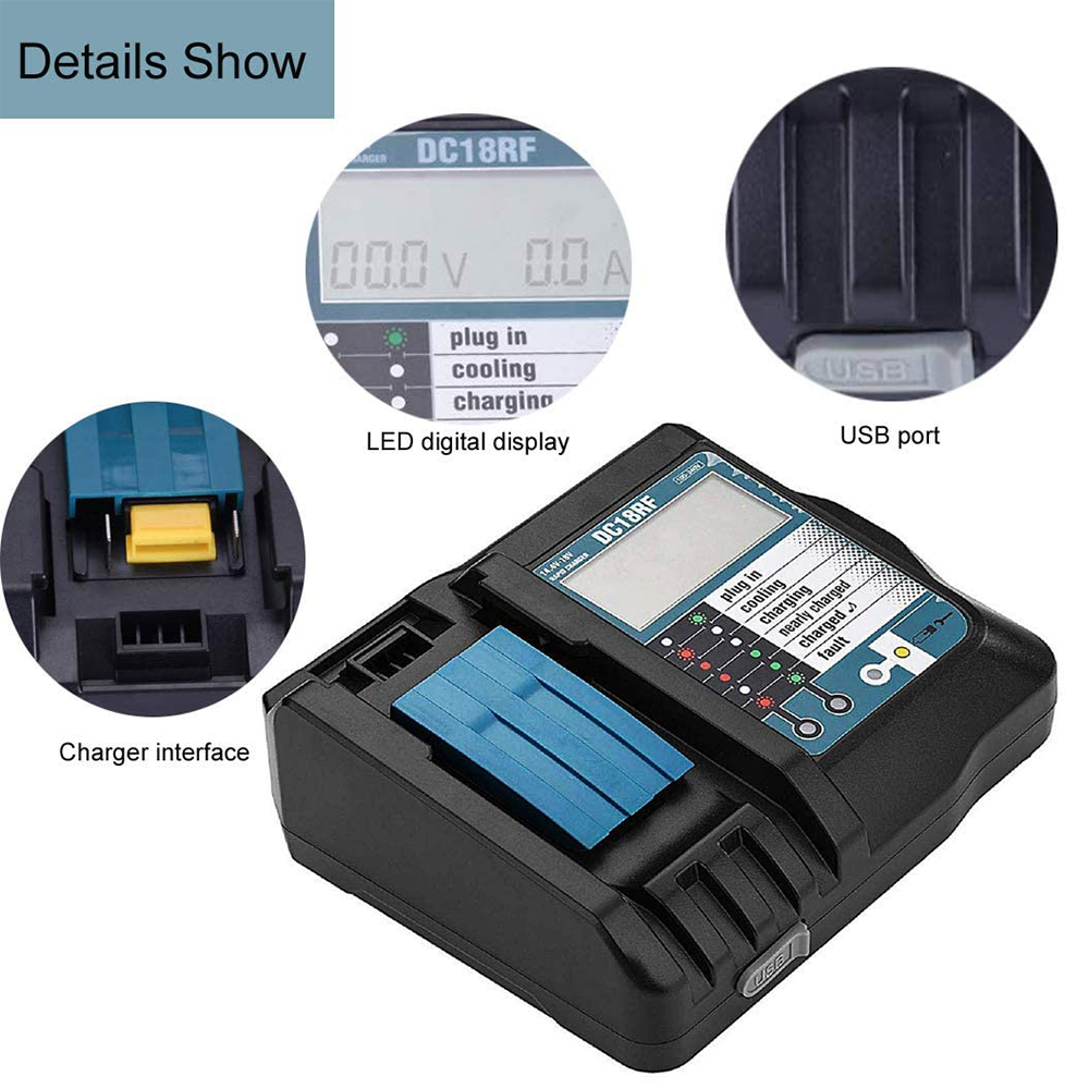 Ładowarka DC18RF 3A do akumula – Power Tools Uk recenzja i cena