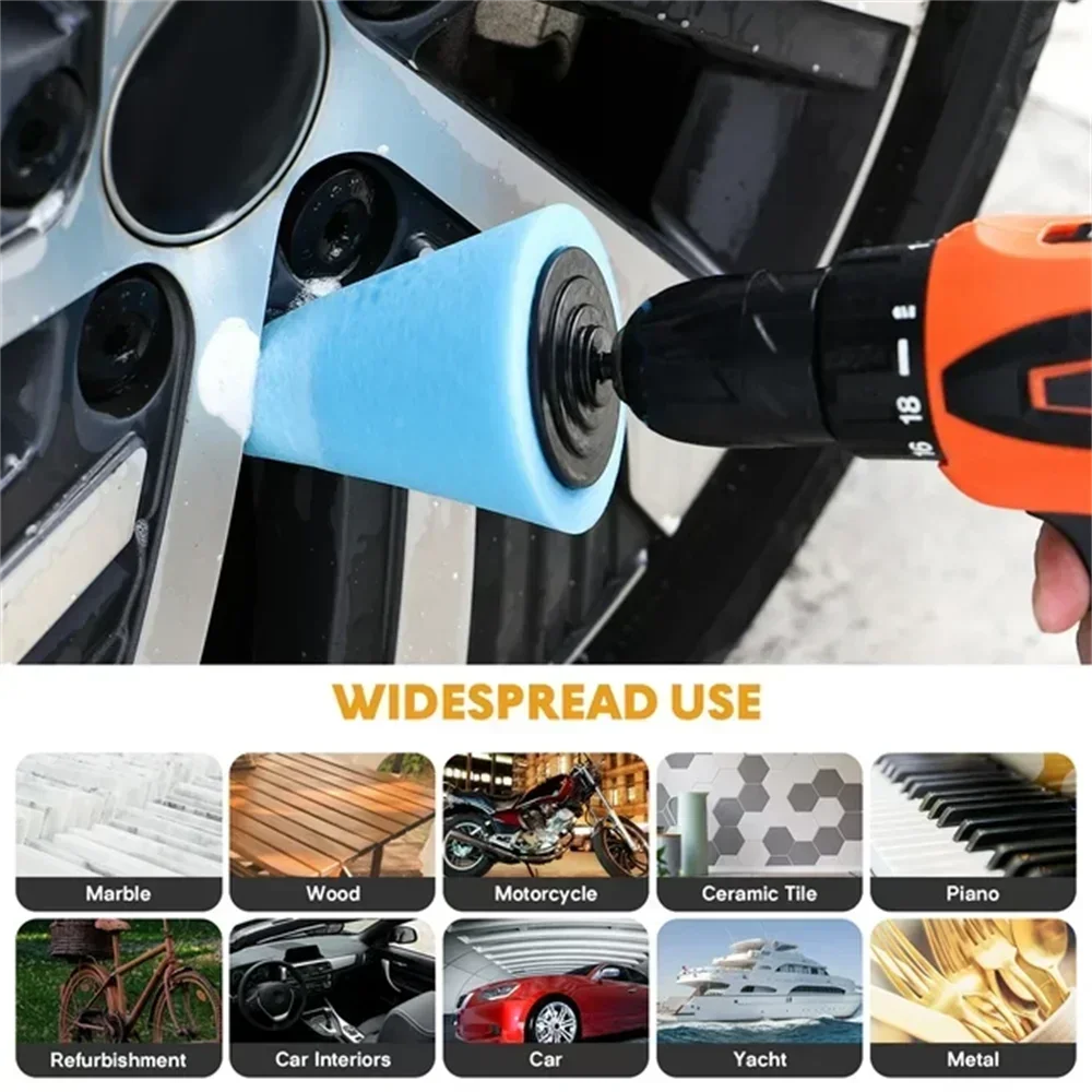 Zestaw gąbek polerskich do wie – Power Tools Spare Parts recenzja i cena