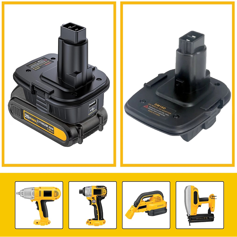 Adapter DM18D kompatybilny z e – Power Tools Milwaukee recenzja i cena